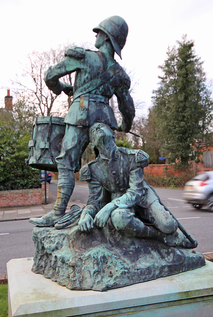 ‘The Drums of the Fore and Aft’, Woodbridge, Suffolk.