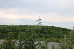 Halde Beckstraße mit dem Tetraeder (Bottrop-Welheim) / 9.06.2019