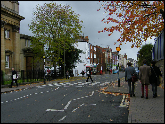 grey day in Walton Street