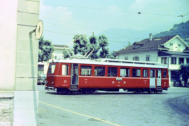 Bex-Villars Train (9 35)