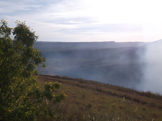 Parfum fumant de volcan / Volcanic perfume in the air