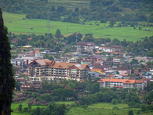 view to Vang Vieng_Laos