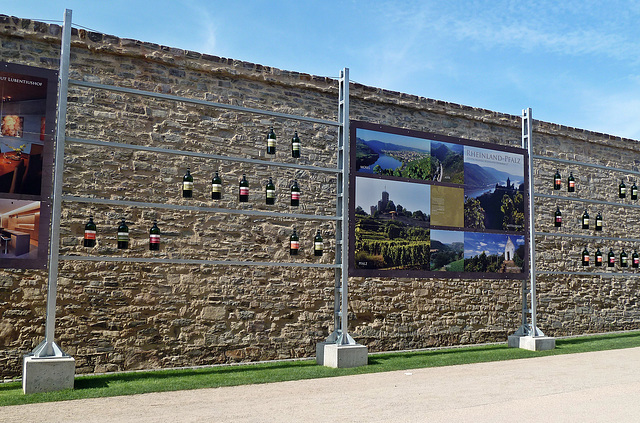 Gelungene Werbung für die Winzer aus Rheinland-Pfalz an der BUGA 2011 in Koblenz