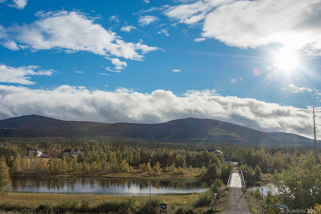 Gällivare - Blick zum Berg 'Dundret' (© Buelipix)