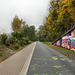 Radweg Nordbahntrasse (Wuppertal-Brill) / 8.11.2017