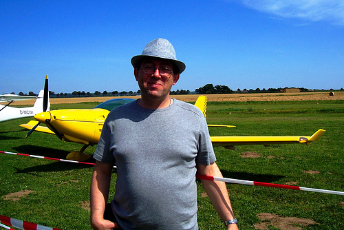 DE - Weilerswist - me, at Müggenhausen airfield
