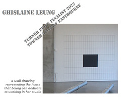 Ghislaine Leung's wall drawing work time constraint