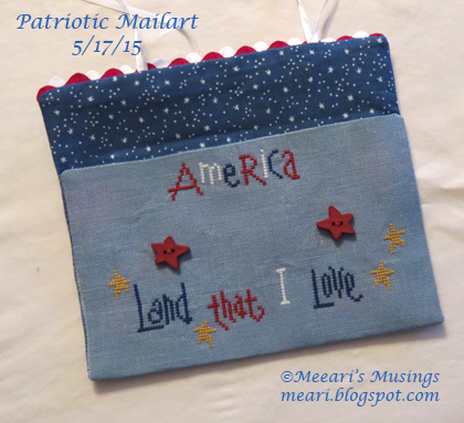 Patriotic Mailart Back-Open 5/17/15