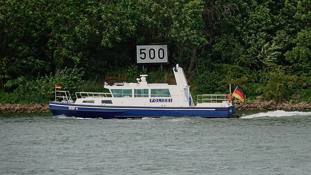 Schildwache - Rheinkilometer ...