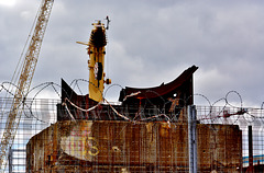 Construction Site,Willington Gut. N.Tyneside