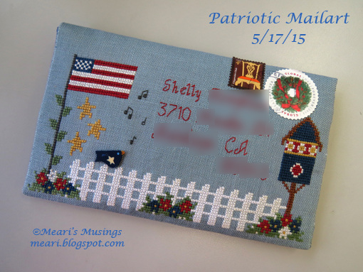 Patriotic Mailart Front 5/17/15