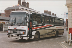 Bird's Travel GTW 700Y in Kings Lynn - 30 Dec 1989