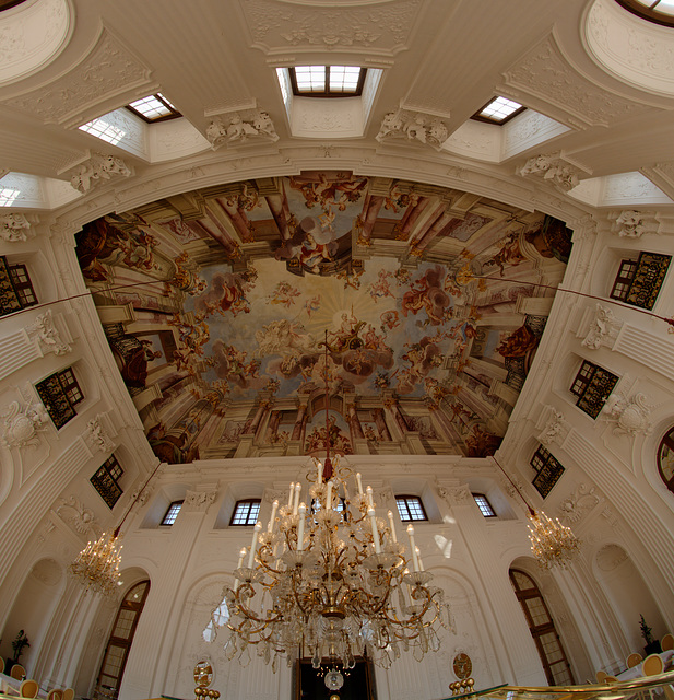 Plafond à l'Orangerie