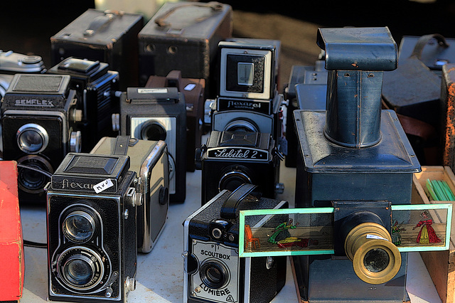 Ce 9 janvier 2016 , brocante d'Orléans