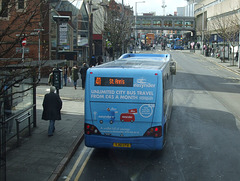 DSCF2965 Nottingham City Transport 338 (YJ61 CFU) - 2 Apr 2016