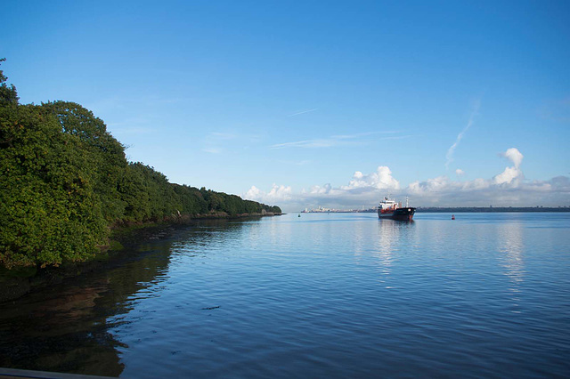 South bank of the River Mersey