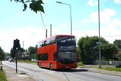 Mulleys Motorways YJ23 EKO in Mildenhall - 5 Jun 2024 (P1180365)