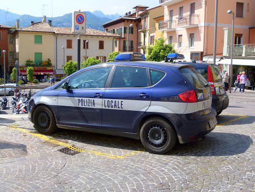 Dein Freund und Helfer in Malcesine.