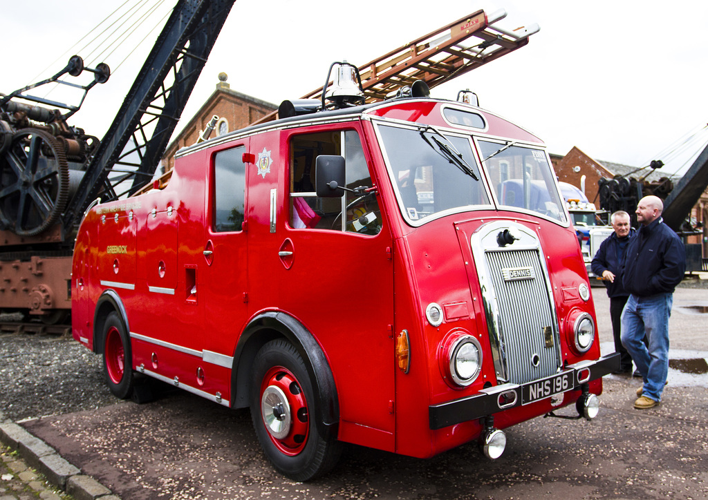 Dennis Fire Engine, Summerlee, Coatbridge