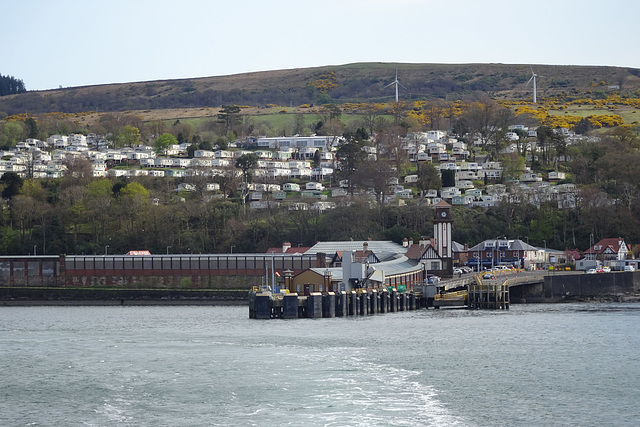 Leaving Wemyss Bay