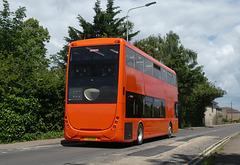 Mulleys Motorways YJ23 EKO in Mildenhall - 5 Jun 2024 (P1180366)