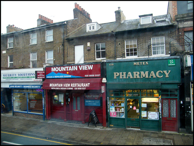 Trafalgar Road shops