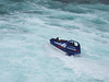 Jet boat at Huka Falls rapids