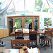 Breakfast room at the Port na Craig Inn, beside the Tummel at Pitlochry.