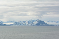 A Look from Barentsburg to the North across Isfjørden
