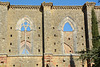 Italy, Windows of the Abbey of San Galgano