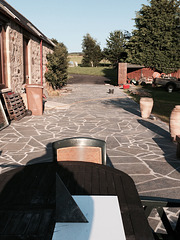 The Paving project nearing completion...