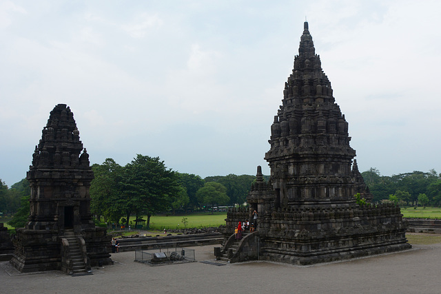 Indonesia, Java, Temples of Prambanan: Candi Apit and Candi Garuda