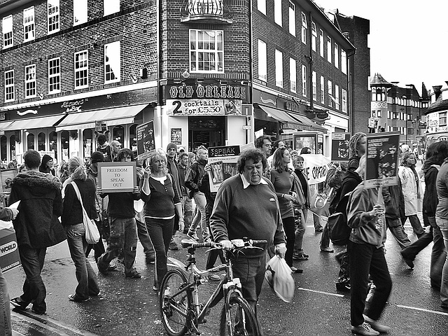 SPEAK Protest: Oxford March