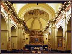 Bardonecchia : interior view della parrocchia -