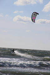 kite surfing