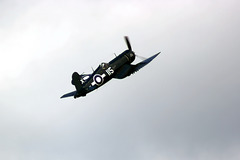 1945 Vought F4U Corsair rising (color version)