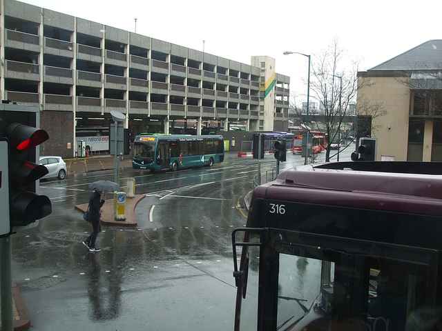 DSCF2897 Trent-Barton buses in Nottingham - 2 Apr 2016