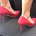 red heels (F)