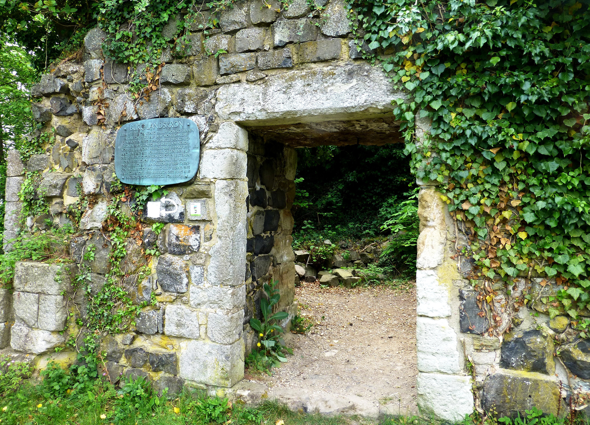 Ruine der Reichsburg Landskron