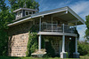 fieldstone and bathtub