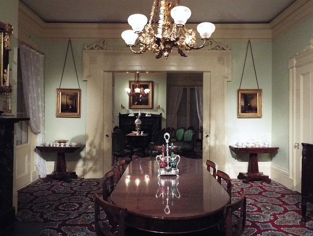 Mid-19th Century Dining Room in the Boston Museum of Fine Arts, January 2018