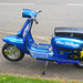 hmr[25] - Blue scooter {2 of 2}