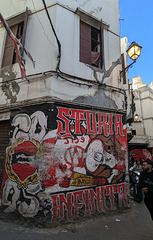 No pyro party graffitis