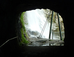 Der Baltschieder Wasserfall
