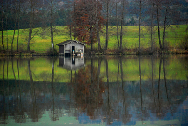 Die Hütte am See