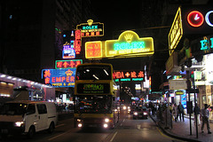 Nathan Road At Night