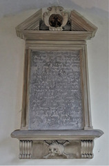 wilton old church, wilts c18 tomb walter dyer