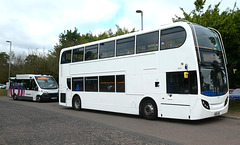 Buses at Madingley Rd P&R, Cambridge - 25 Jun 2025 (P1210399)