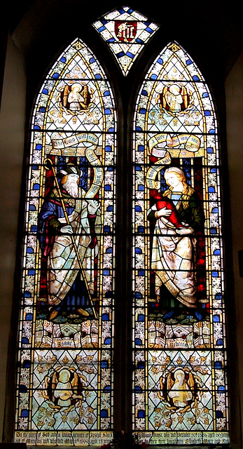 Nave Window, Saint Leonard's Church, Ipstones, Staffordshire