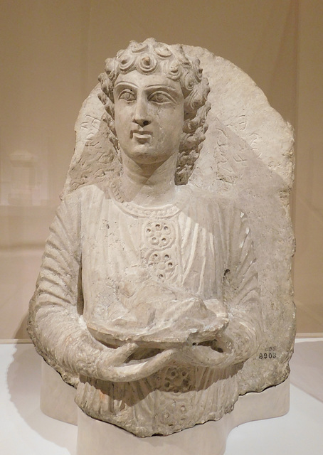 Relief of a Banquet Attendant Holding Roast Lamb in the Metropolitan Museum of Art, June 2019